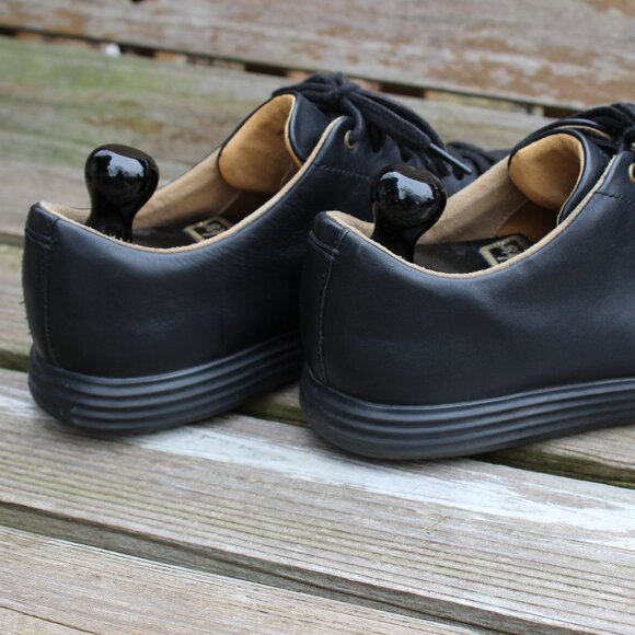 Cole Haan Grand.0S Black Leather Sneakers, Men's Size 10 M, EUC - Picture 7 of 15